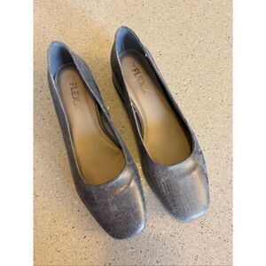 Comfort flex block heel shoes